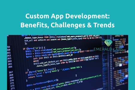 Custom App Development: Benefits, Challenges & Trends